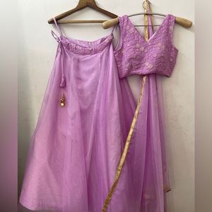 Organza Lehenga